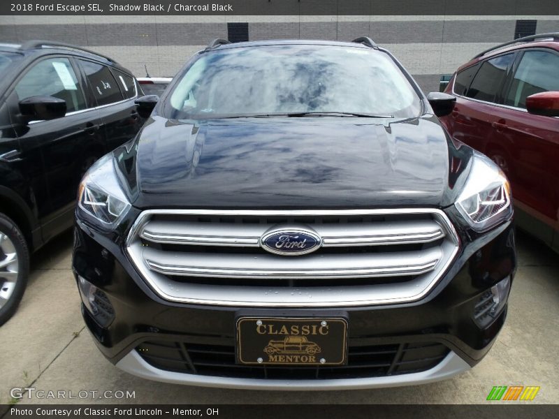 Shadow Black / Charcoal Black 2018 Ford Escape SEL