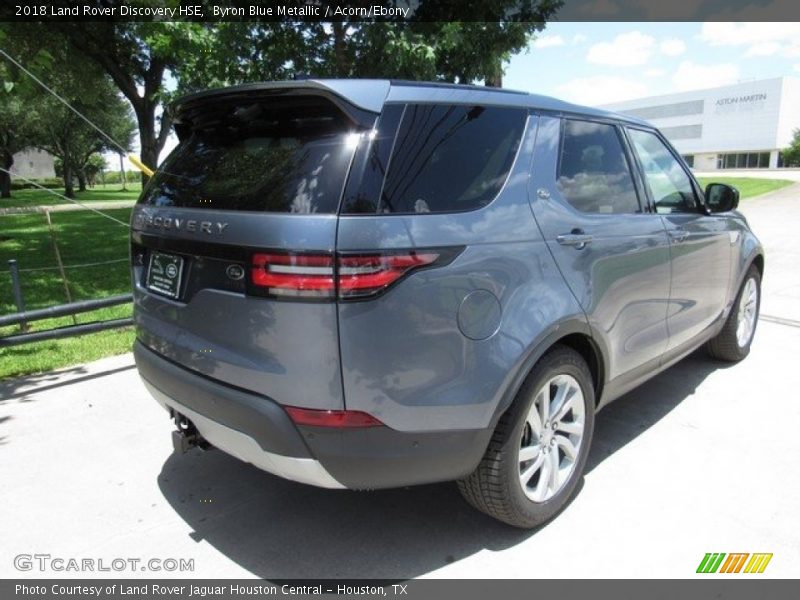Byron Blue Metallic / Acorn/Ebony 2018 Land Rover Discovery HSE