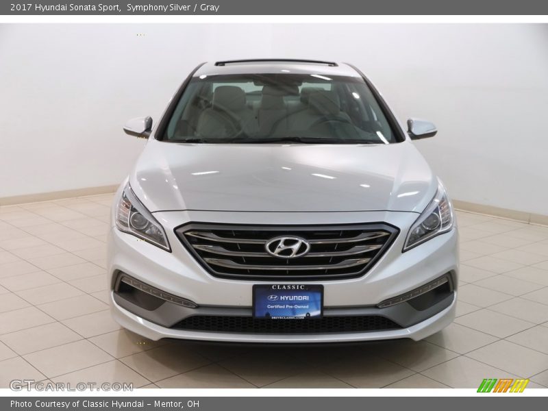 Symphony Silver / Gray 2017 Hyundai Sonata Sport