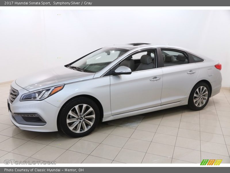 Symphony Silver / Gray 2017 Hyundai Sonata Sport