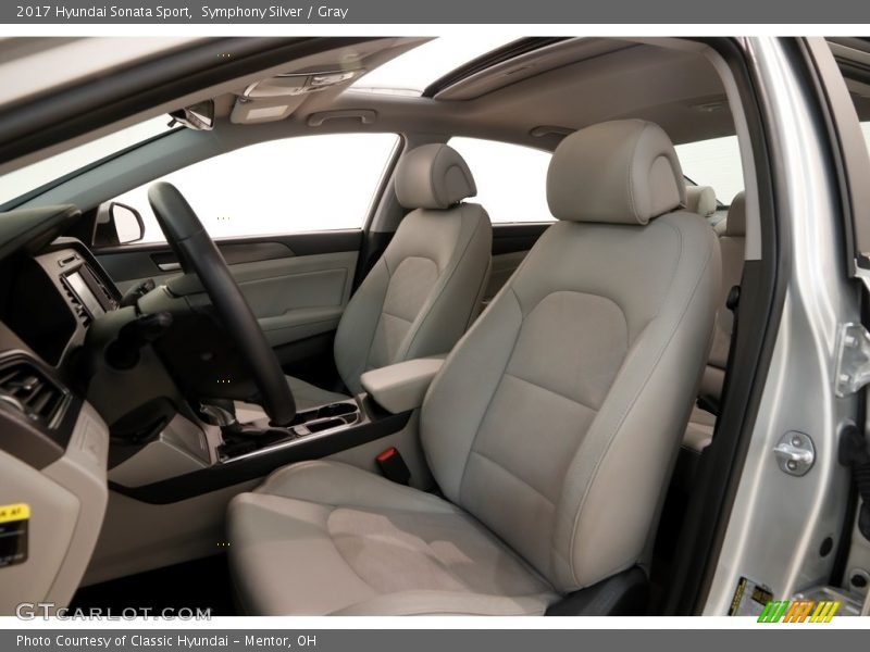 Symphony Silver / Gray 2017 Hyundai Sonata Sport