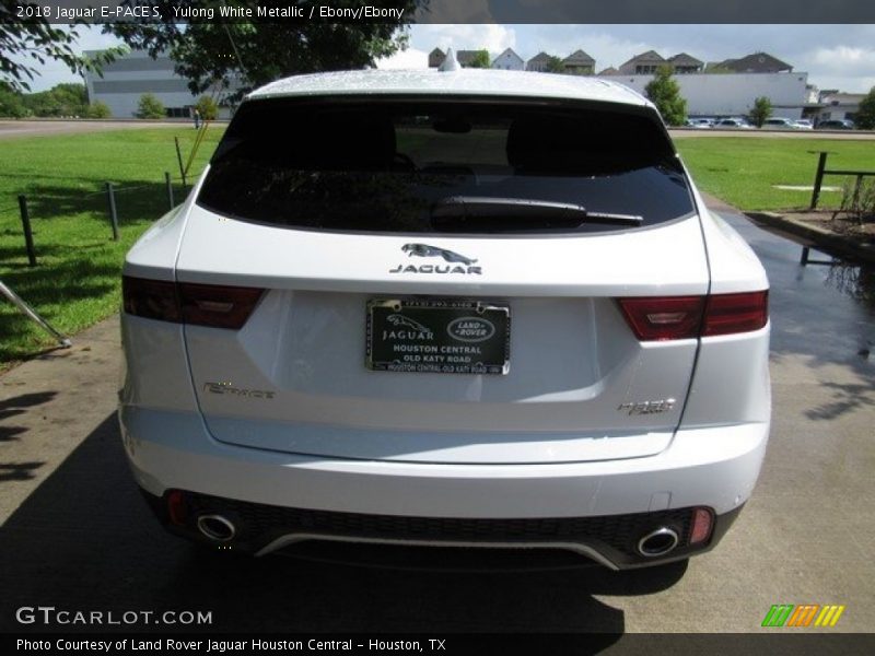 Yulong White Metallic / Ebony/Ebony 2018 Jaguar E-PACE S