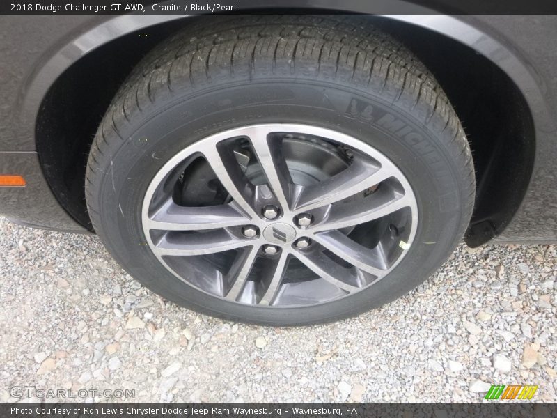 Granite / Black/Pearl 2018 Dodge Challenger GT AWD