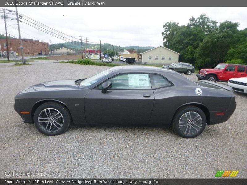 Granite / Black/Pearl 2018 Dodge Challenger GT AWD