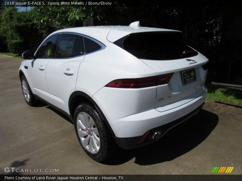 Yulong White Metallic / Ebony/Ebony 2018 Jaguar E-PACE S