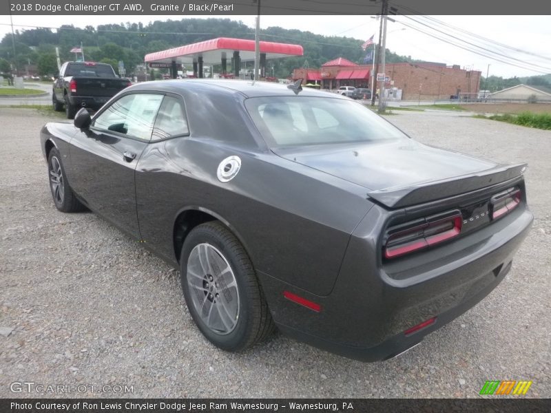 Granite / Black/Pearl 2018 Dodge Challenger GT AWD