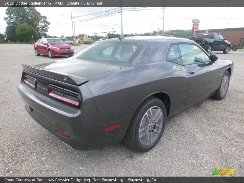 Granite / Black/Pearl 2018 Dodge Challenger GT AWD