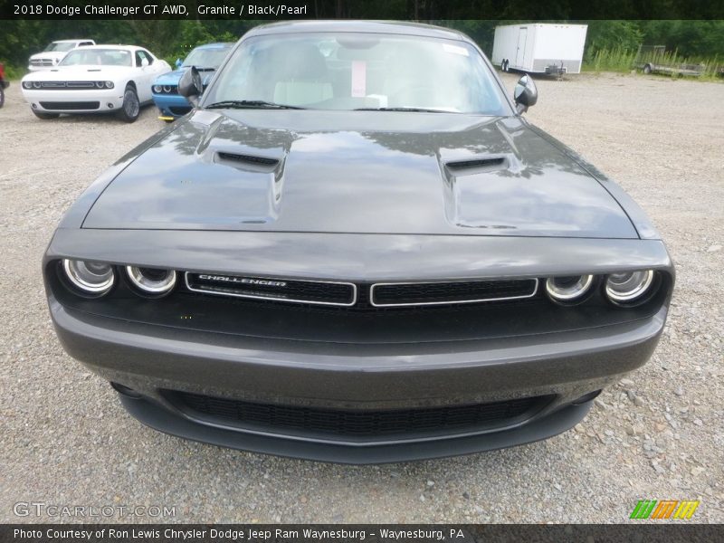 Granite / Black/Pearl 2018 Dodge Challenger GT AWD