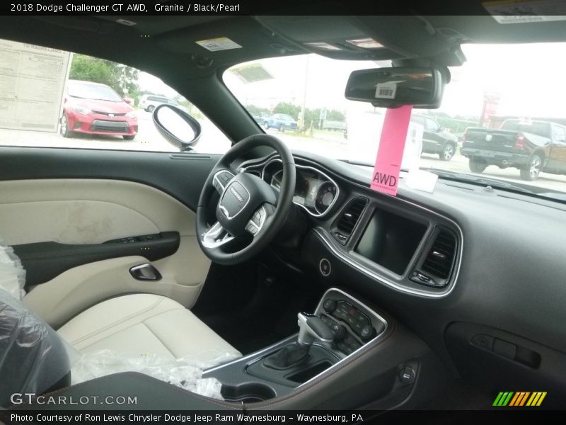 Granite / Black/Pearl 2018 Dodge Challenger GT AWD