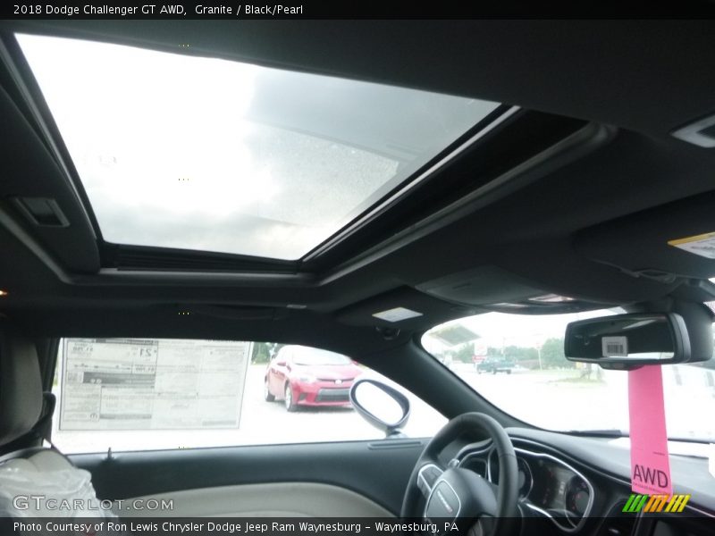 Granite / Black/Pearl 2018 Dodge Challenger GT AWD