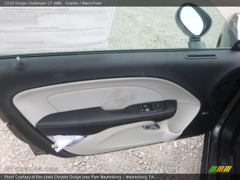 Granite / Black/Pearl 2018 Dodge Challenger GT AWD