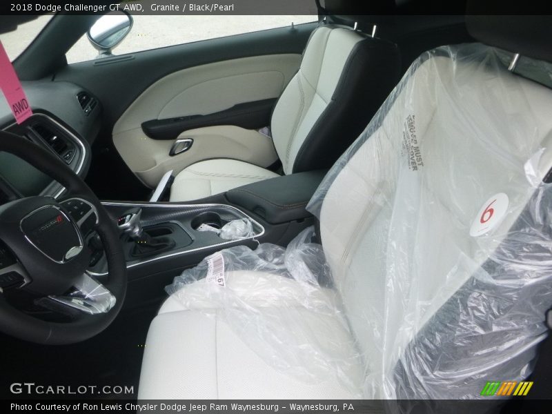 Granite / Black/Pearl 2018 Dodge Challenger GT AWD