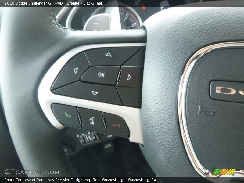 Granite / Black/Pearl 2018 Dodge Challenger GT AWD