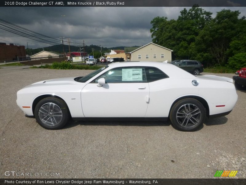  2018 Challenger GT AWD White Knuckle