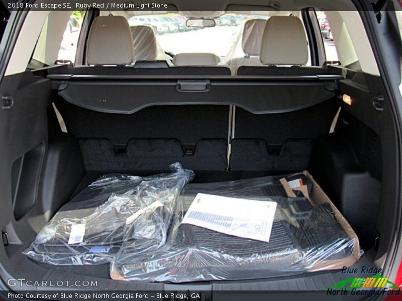 Ruby Red / Medium Light Stone 2018 Ford Escape SE