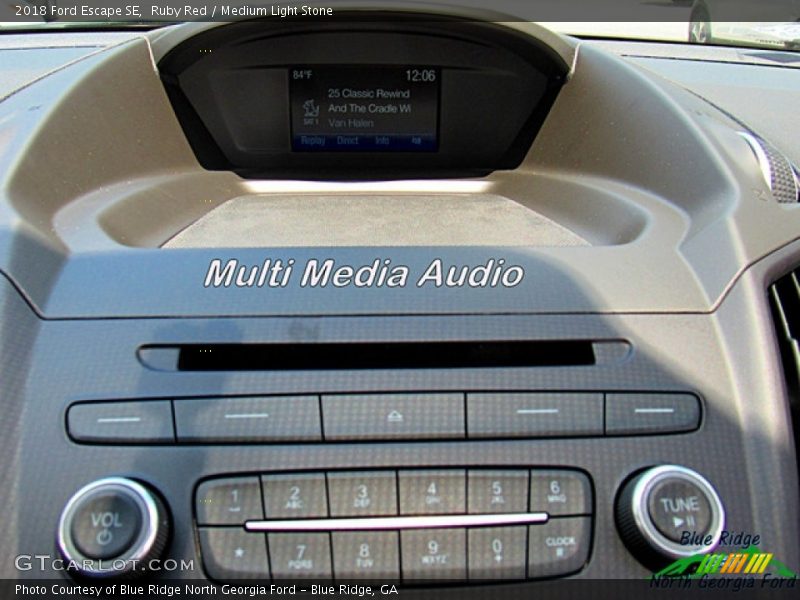Ruby Red / Medium Light Stone 2018 Ford Escape SE