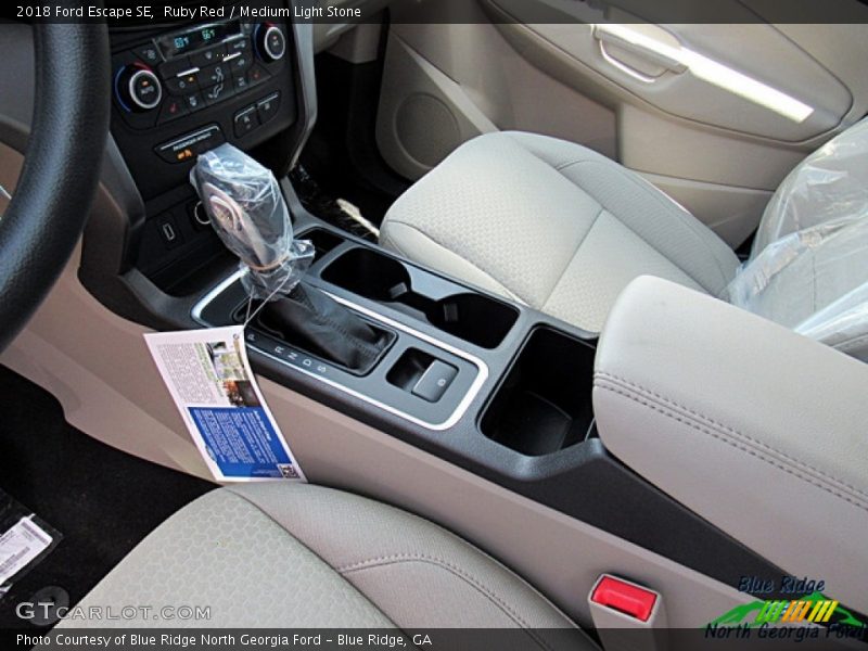 Ruby Red / Medium Light Stone 2018 Ford Escape SE