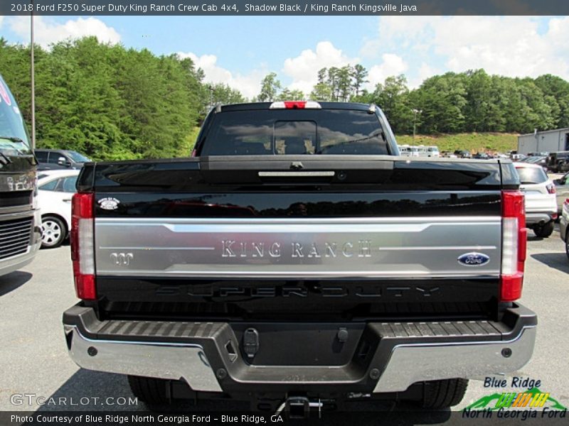 Shadow Black / King Ranch Kingsville Java 2018 Ford F250 Super Duty King Ranch Crew Cab 4x4