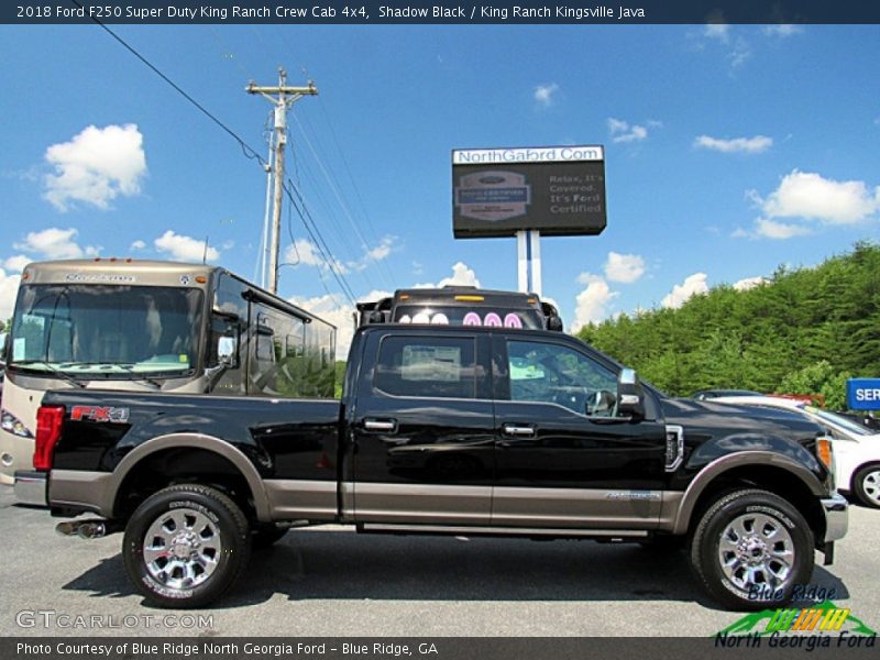 Shadow Black / King Ranch Kingsville Java 2018 Ford F250 Super Duty King Ranch Crew Cab 4x4