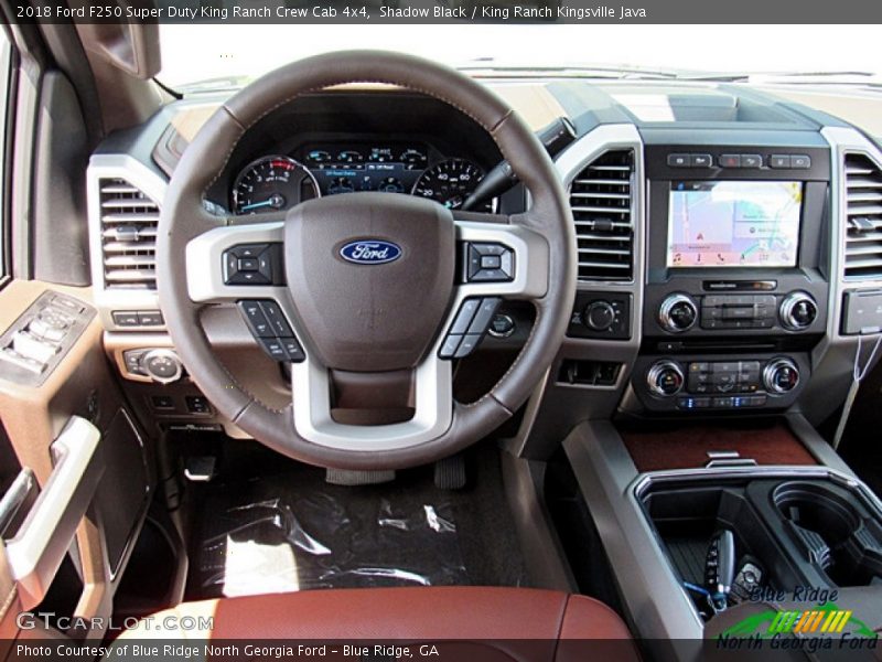 Shadow Black / King Ranch Kingsville Java 2018 Ford F250 Super Duty King Ranch Crew Cab 4x4