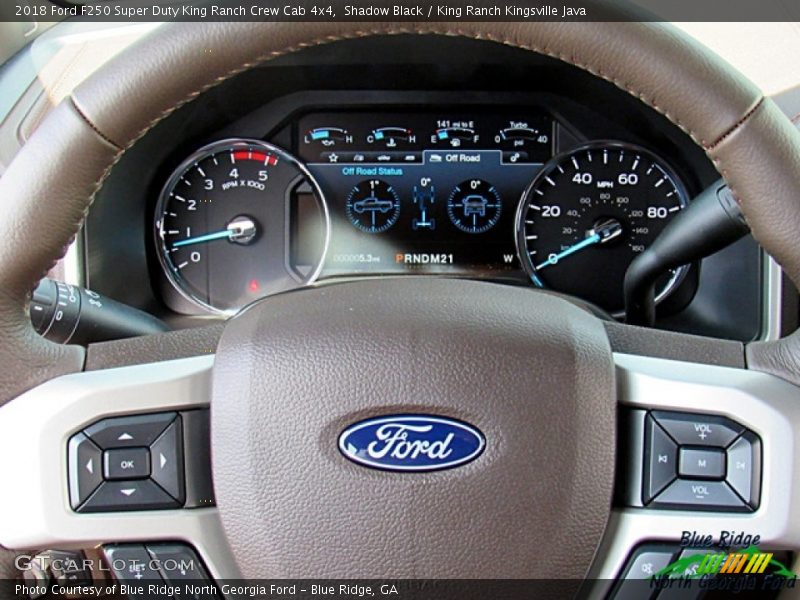 Shadow Black / King Ranch Kingsville Java 2018 Ford F250 Super Duty King Ranch Crew Cab 4x4