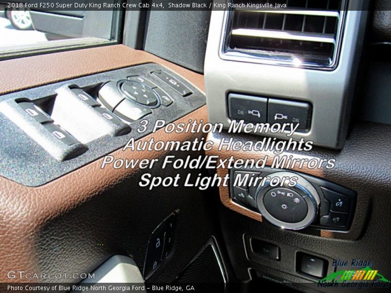Shadow Black / King Ranch Kingsville Java 2018 Ford F250 Super Duty King Ranch Crew Cab 4x4