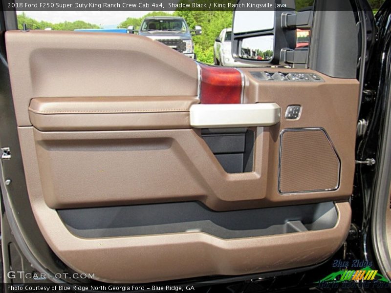 Shadow Black / King Ranch Kingsville Java 2018 Ford F250 Super Duty King Ranch Crew Cab 4x4