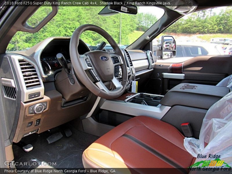 Shadow Black / King Ranch Kingsville Java 2018 Ford F250 Super Duty King Ranch Crew Cab 4x4