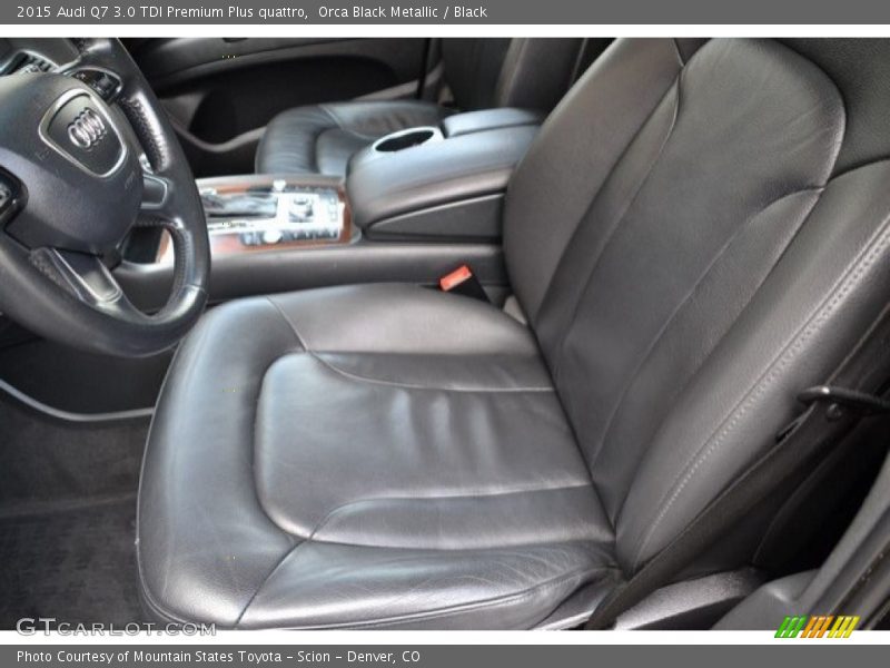 Orca Black Metallic / Black 2015 Audi Q7 3.0 TDI Premium Plus quattro