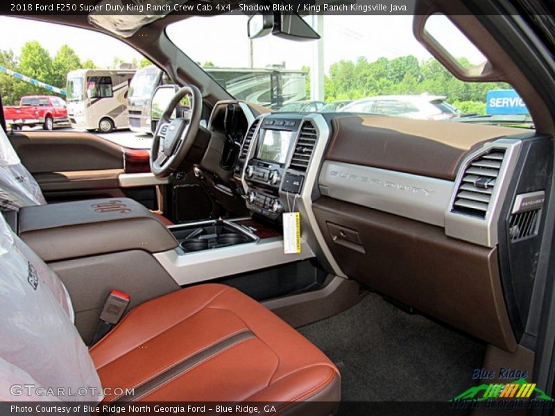 Shadow Black / King Ranch Kingsville Java 2018 Ford F250 Super Duty King Ranch Crew Cab 4x4