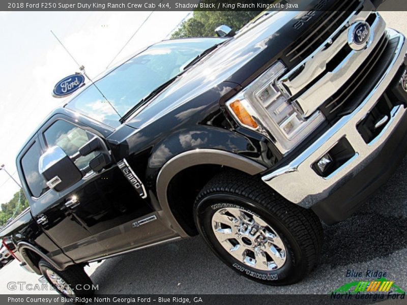 Shadow Black / King Ranch Kingsville Java 2018 Ford F250 Super Duty King Ranch Crew Cab 4x4