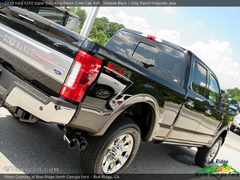Shadow Black / King Ranch Kingsville Java 2018 Ford F250 Super Duty King Ranch Crew Cab 4x4