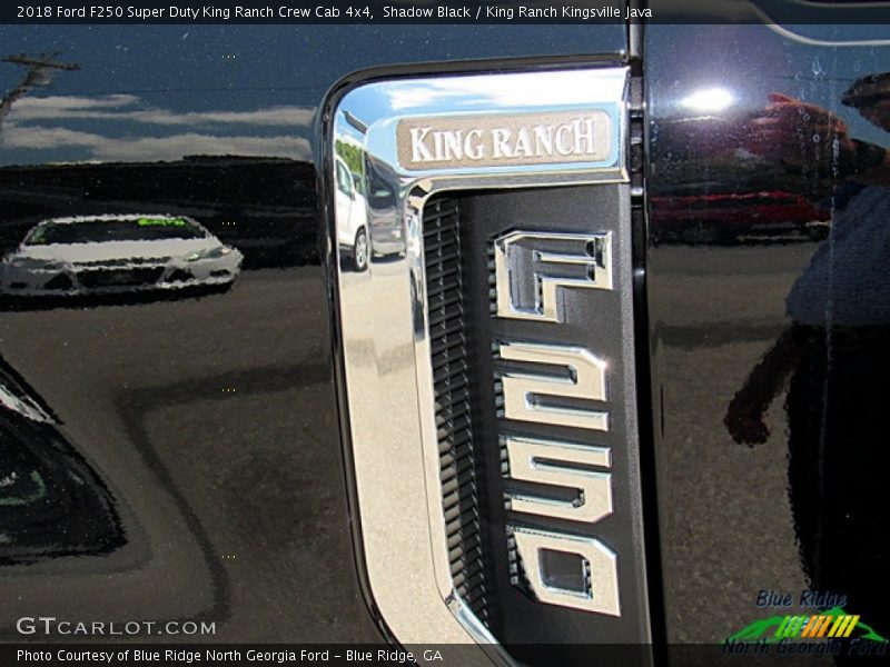 Shadow Black / King Ranch Kingsville Java 2018 Ford F250 Super Duty King Ranch Crew Cab 4x4
