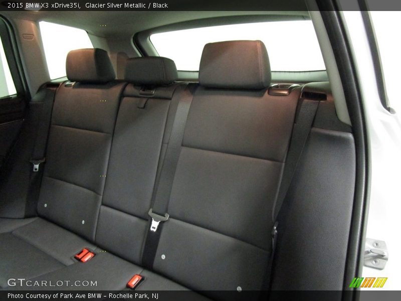 Glacier Silver Metallic / Black 2015 BMW X3 xDrive35i