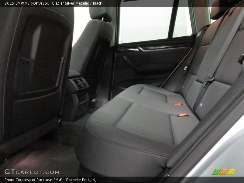 Glacier Silver Metallic / Black 2015 BMW X3 xDrive35i