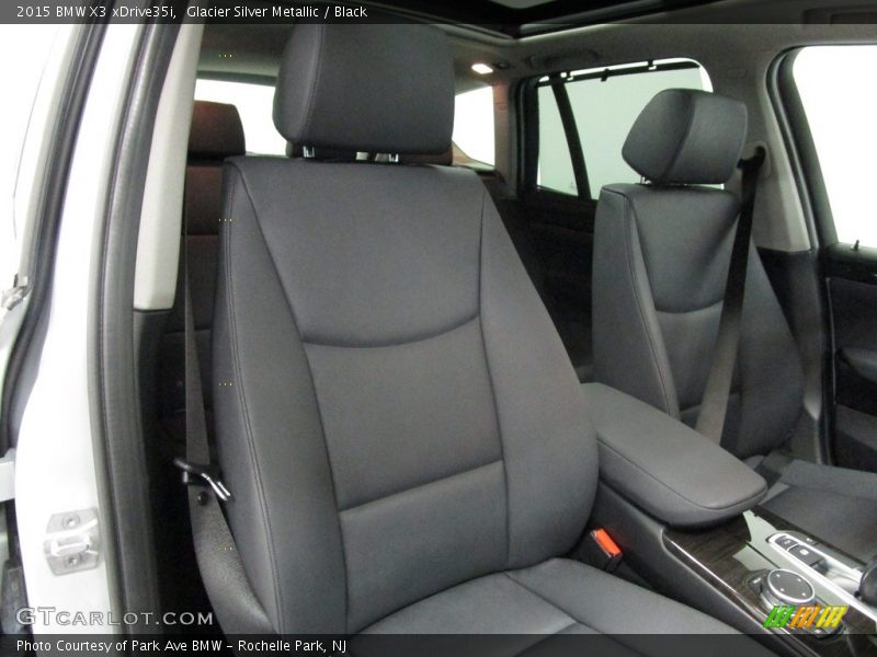 Glacier Silver Metallic / Black 2015 BMW X3 xDrive35i