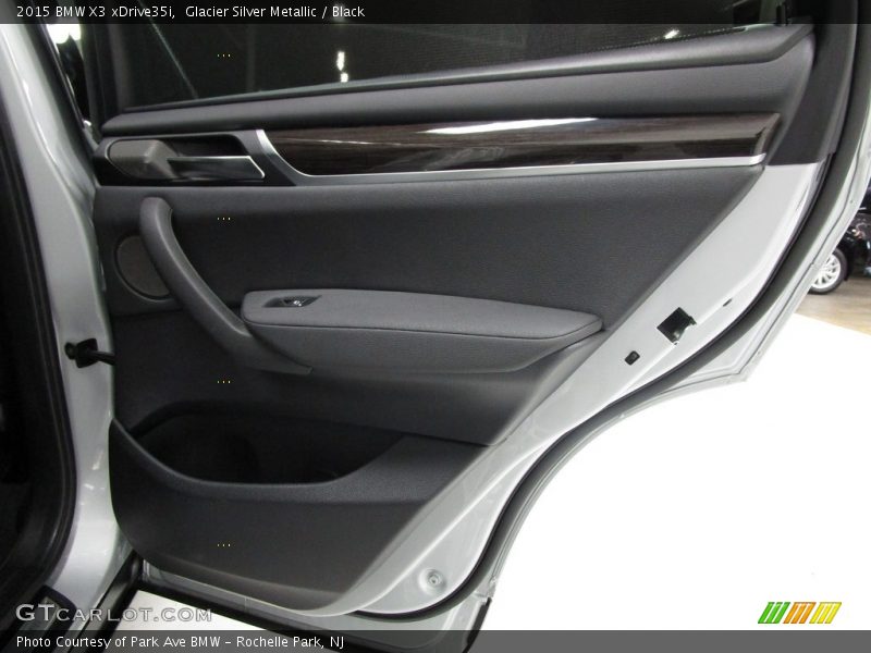 Glacier Silver Metallic / Black 2015 BMW X3 xDrive35i