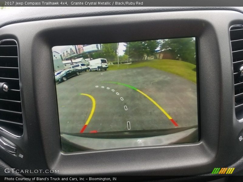 Granite Crystal Metallic / Black/Ruby Red 2017 Jeep Compass Trailhawk 4x4