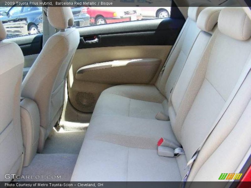 Barcelona Red Metallic / Bisque 2009 Toyota Prius Hybrid