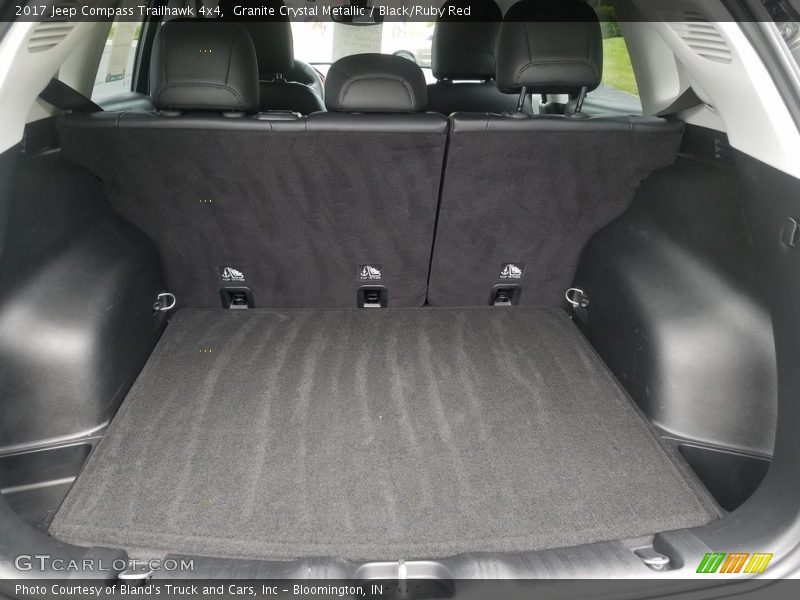 Granite Crystal Metallic / Black/Ruby Red 2017 Jeep Compass Trailhawk 4x4