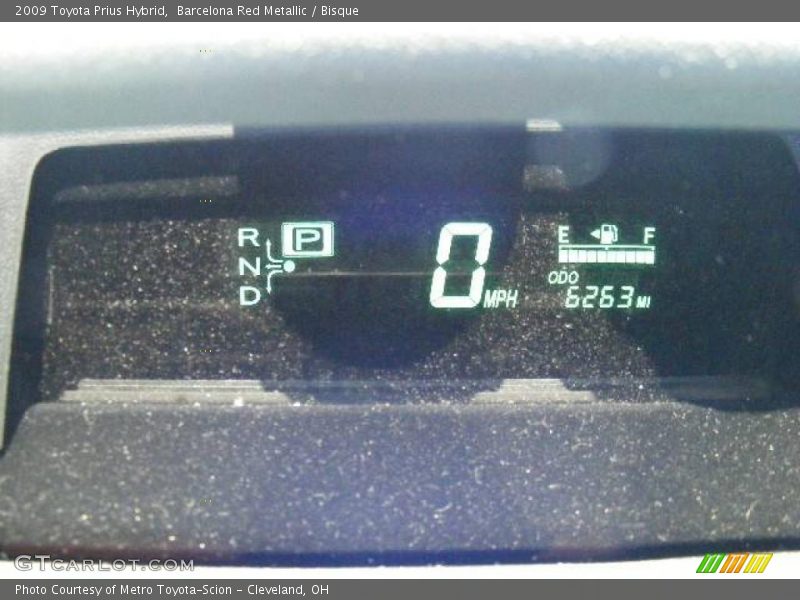 Barcelona Red Metallic / Bisque 2009 Toyota Prius Hybrid