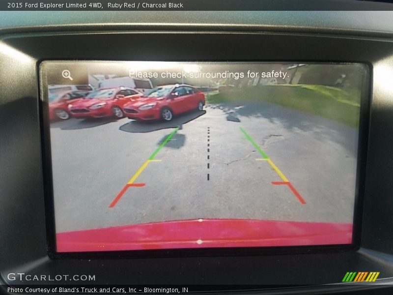 Ruby Red / Charcoal Black 2015 Ford Explorer Limited 4WD
