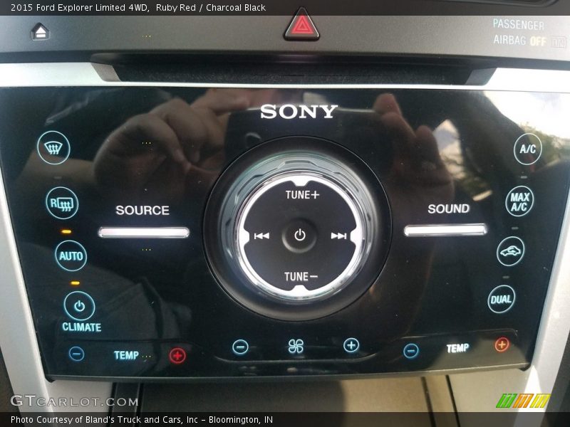 Ruby Red / Charcoal Black 2015 Ford Explorer Limited 4WD