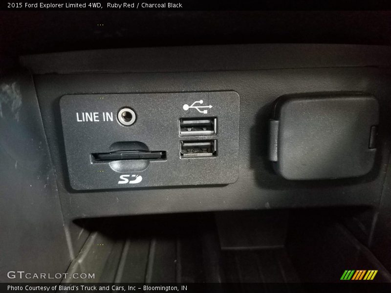 Ruby Red / Charcoal Black 2015 Ford Explorer Limited 4WD