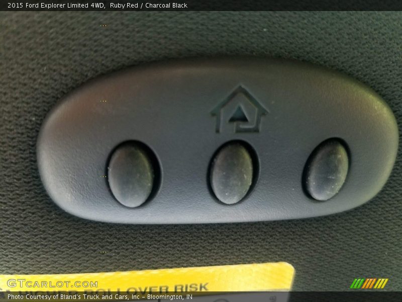 Ruby Red / Charcoal Black 2015 Ford Explorer Limited 4WD
