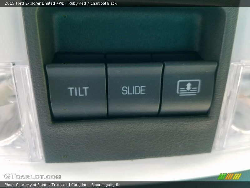 Ruby Red / Charcoal Black 2015 Ford Explorer Limited 4WD