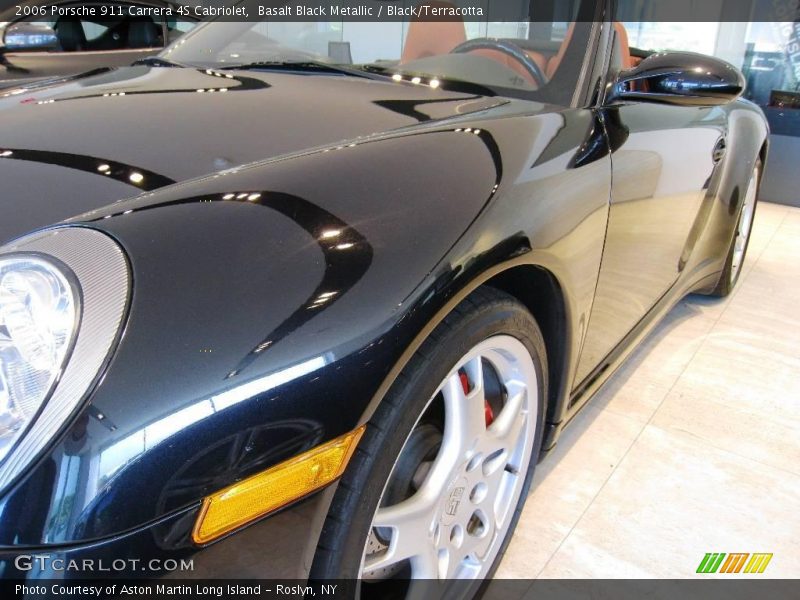 Basalt Black Metallic / Black/Terracotta 2006 Porsche 911 Carrera 4S Cabriolet