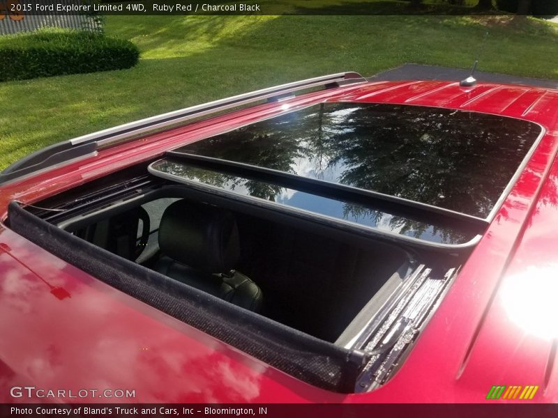 Ruby Red / Charcoal Black 2015 Ford Explorer Limited 4WD