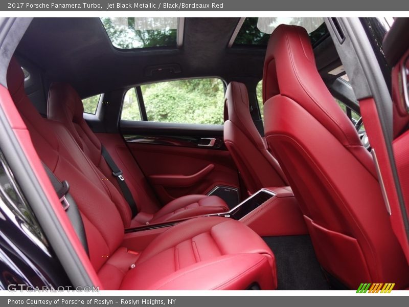 Rear Seat of 2017 Panamera Turbo