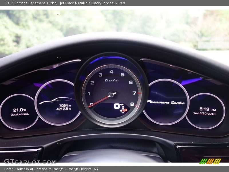  2017 Panamera Turbo Turbo Gauges